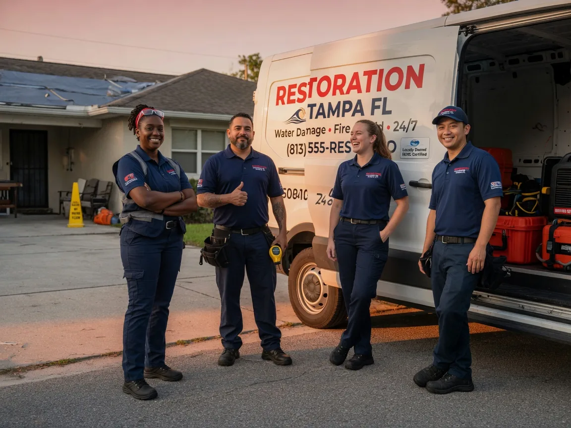 Water Damage Restoration company in Dry Creek, LA